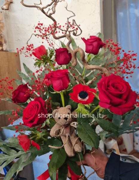 Mazzo con orsetto
